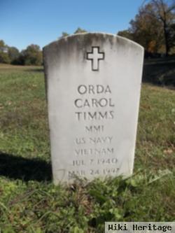 Orda Carol Timms