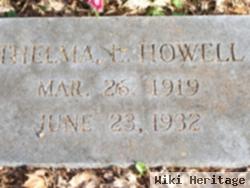 Thelma L Howell