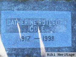 Catherine Rutledge Cole