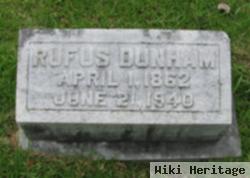 Rufus Dunham