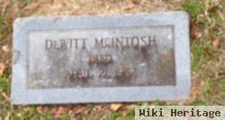 Dewitt "dee" Mcintosh