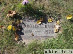 Harold L Ranz