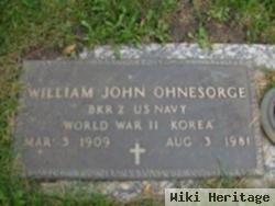 William John Ohnesorge