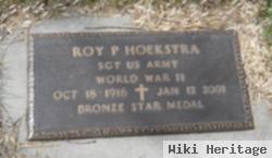 Roy P Hoekstra