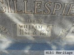 William T. "red" Gillespie