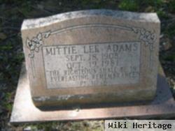 Mittie Lee Adams