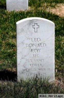 Leo Donald Roy