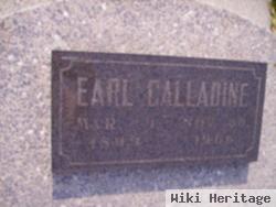 Earl Perry Calladine