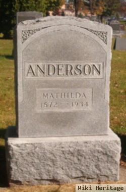 Mathilda "tillie" Anderson