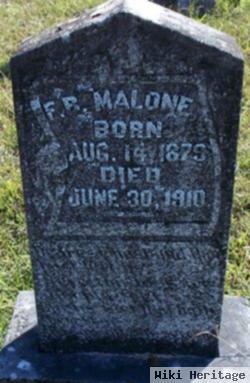 F. B. Malone