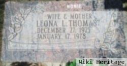 Leona "nonie" Livingston Thomas