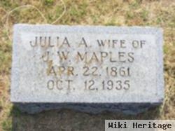 Julia A. Musteen Maples