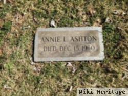 Annie L Ashton