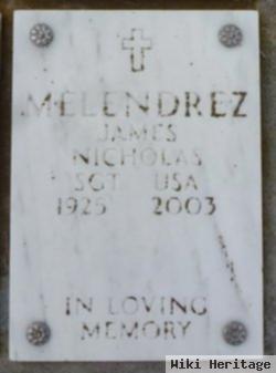 Sgt James Nicholas Melendrez