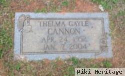 Thelma Gayle Cannon