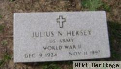 Julius Norman Hersey