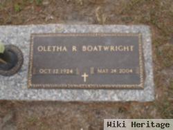 Oletha Raynor Boatwright