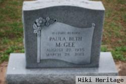 Paula Beth Mcgee