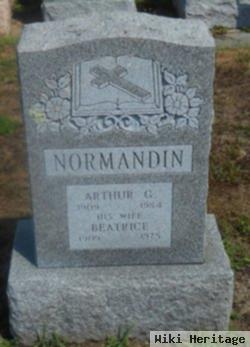 Arthur G Normandin