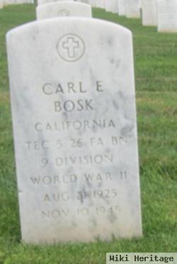 Carl E Bosk