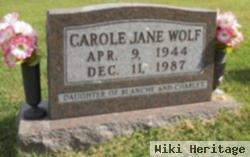 Carole Jane Wolf