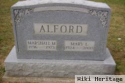 Mary Lucille Hubbard Alford