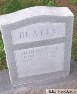 Merlin E Beatty, Sr