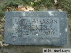 Faith Alice Maxson Kremer