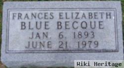 Frances Elizabeth Blue Becque