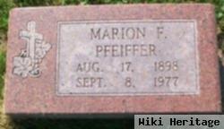 Marion Francis Pfeiffer