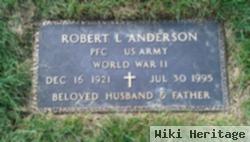 Pfc Robert L. Anderson