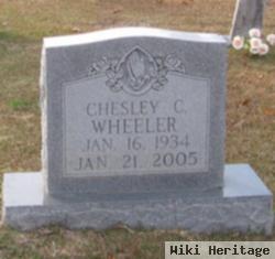 Chesley C Wheeler