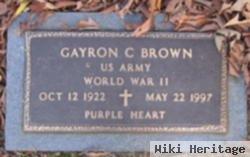 Gayron C. Brown