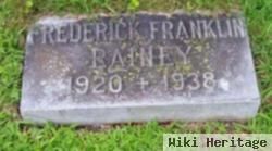 Frederick Franklin Rainey