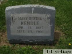 Mary Bertha Kendle