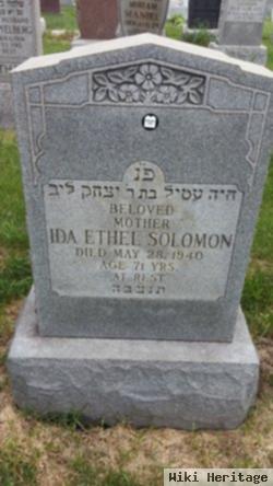 Ida Ethel Solomon