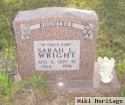 Sarah L Wright Rountree