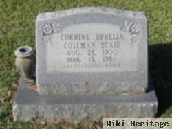 Corrine Ophelia Coleman Monts Blair