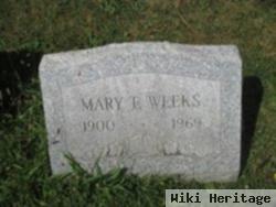 Mary F. Weeks