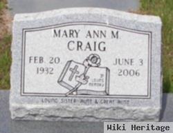 Mary Ann Martha Craig