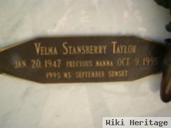 Velma Lee Stansberry Taylor