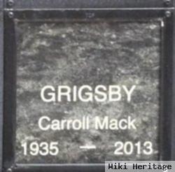 Carroll Mack Grigsby