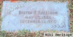 Bertha Fenegan Kneeshaw