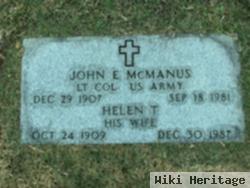 Ltcol John E Mcmanus