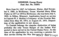 George Henry Gerrish