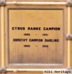 Cyrus Ranke Campion