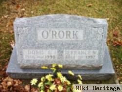 Doris Ellen Greeno O'rork