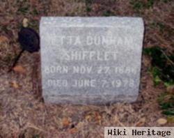 Etta Dunham Shifflet