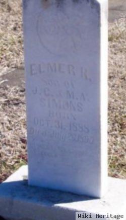 Elmer R Simons