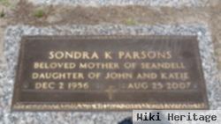 Sondra K Parsons